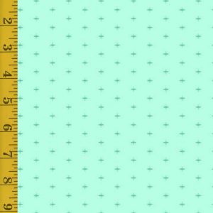 Free Spirit Fabrics Chromatics: Cross Stitch - Seafoam #26-3228