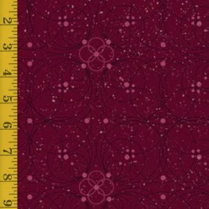 Free Spirit Fabrics Enrapture: Flourish - Garnet #26-3237