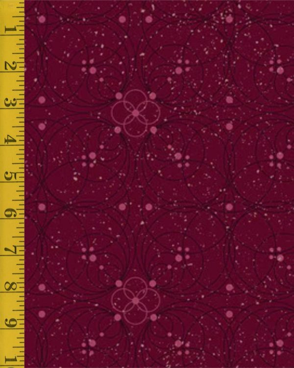 Free Spirit Fabrics Enrapture: Flourish - Garnet #26-3237