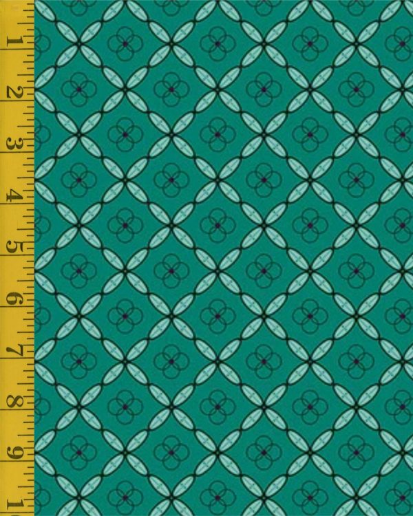 Free Spirit Fabrics Enrapture: Tiles - Emerald #26-3240