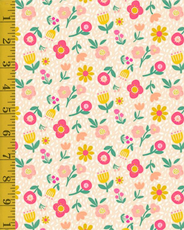 QT Fabrics Sweet Summer: Lt. Peach - #26-6606