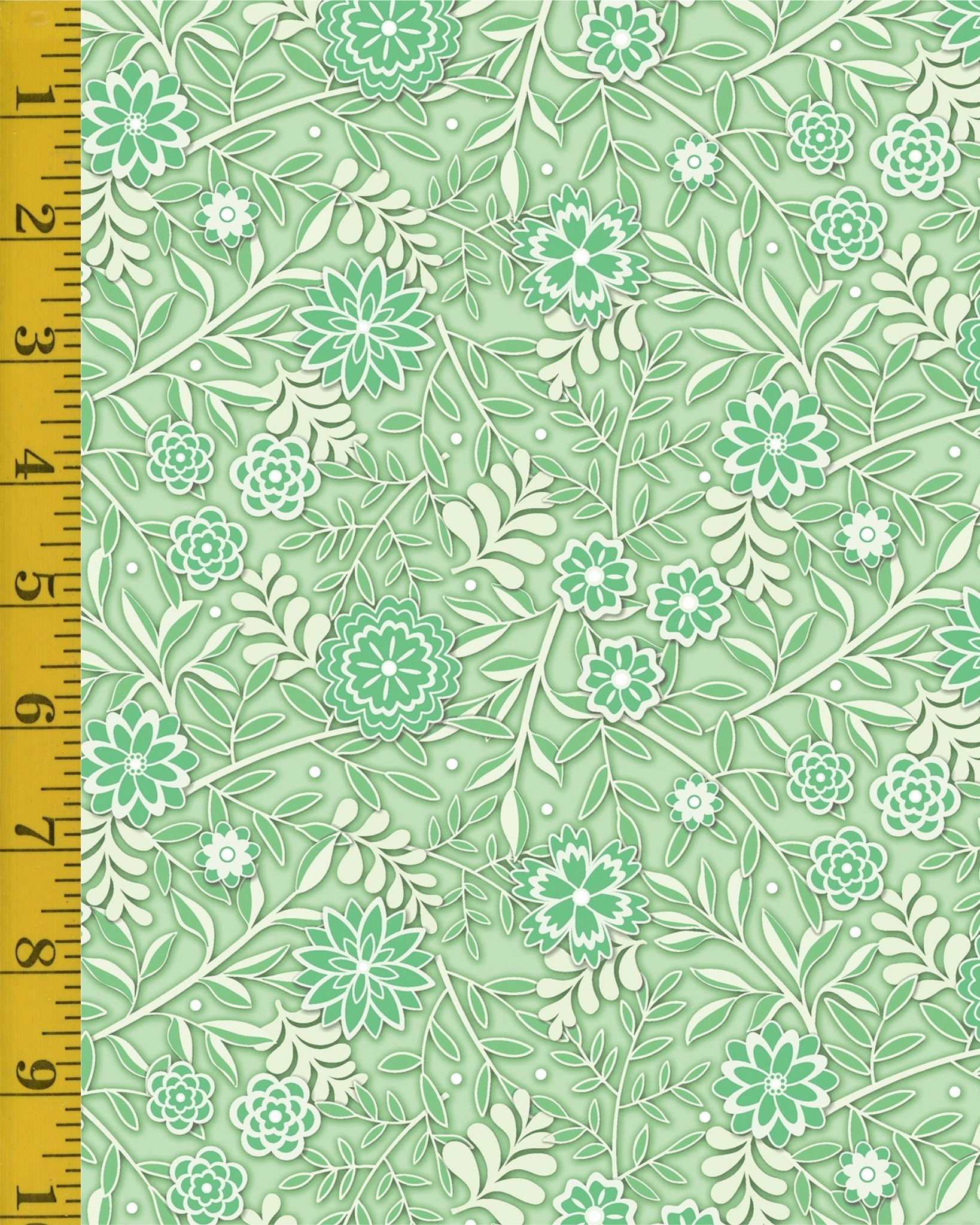 Benartex Peace on Earth (Winter): Silhouette Mint - #26-4860