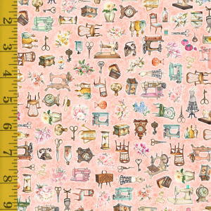 QT Fabrics Sew Shabby Chic: Lt Salmon - #26-6617