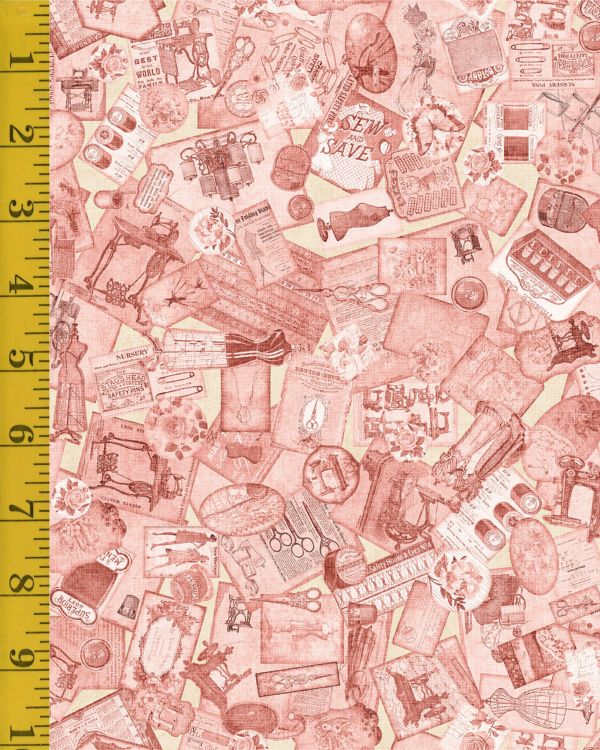 QT Fabrics Sew Shabby Chic: Rose - #26-6620