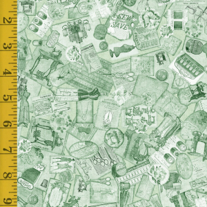 QT Fabrics Sew Shabby Chic: Lt Green - #26-6621