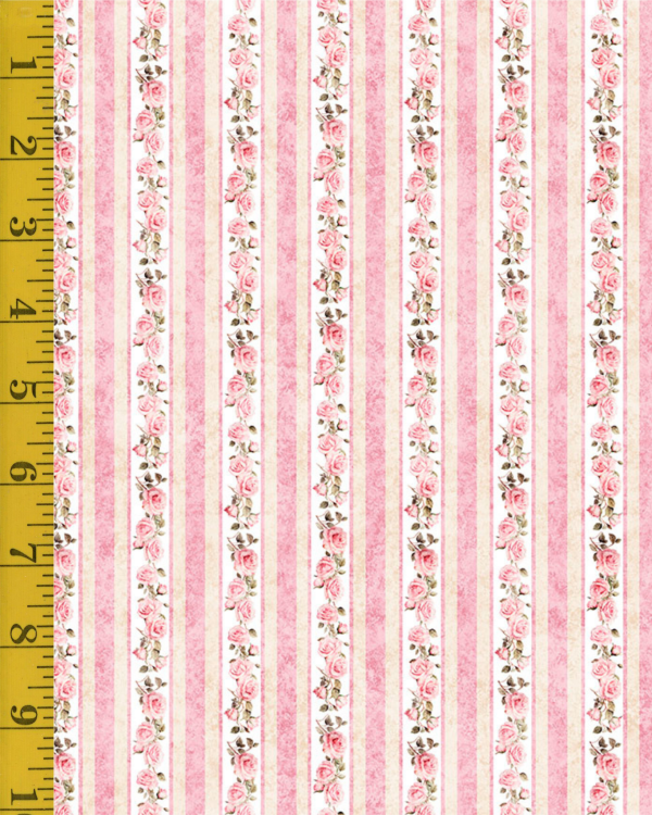 QT Fabrics Sew Shabby Chic: Pink - #26-6623