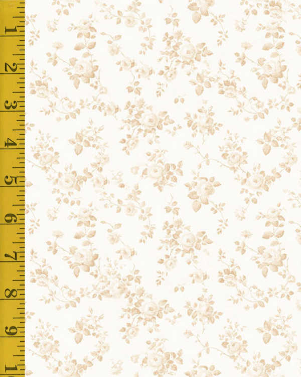QT Fabrics Sew Shabby Chic: Cream - #26-6626