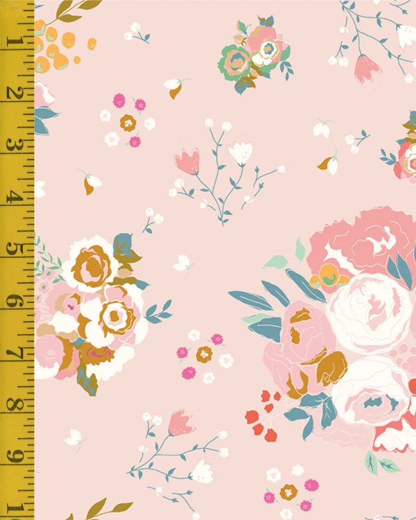 Riley Blake Designs Cotton Nook: Blush Main - Blush #26-8778