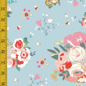 Riley Blake Designs Cotton Nook: Sky Main - Sky #26-8780