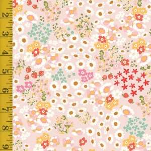 Riley Blake Designs Cotton Nook: Blush Flowerbed - Blush #26-8782