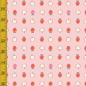 Riley Blake Designs Cotton Nook: Pink Apples - Pink #26-8783