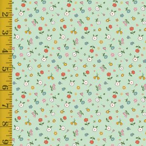 Riley Blake Designs Cotton Nook: Mint Pretty - Mint #26-8788