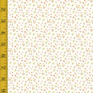 Riley Blake Designs Cotton Nook: Vintage White Flowers - Vintage White #26-8791