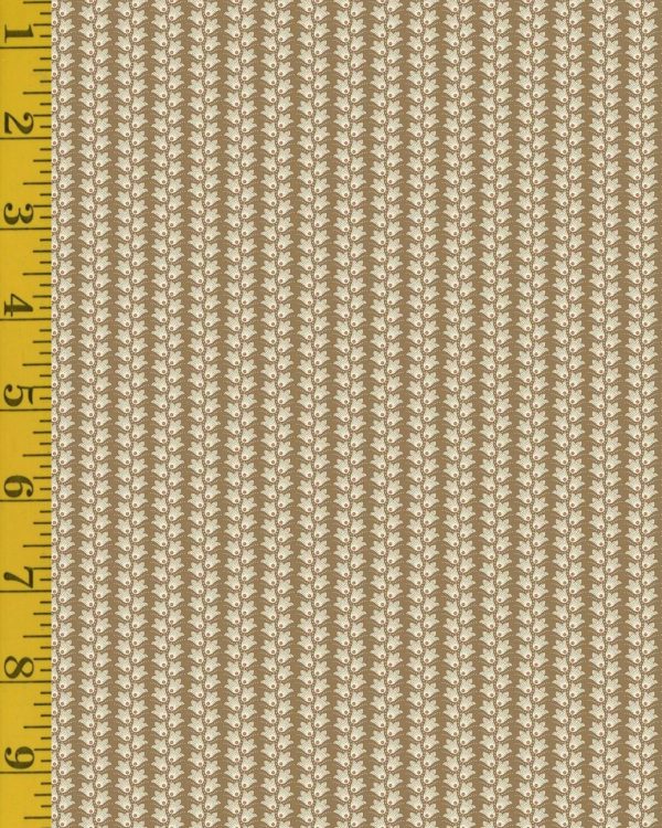 Andover Fabrics Gingerlily: Trellis - Cocoa #26-1453