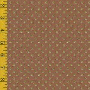 Andover Fabrics Gingerlily: Frond - Cocoa #26-1455