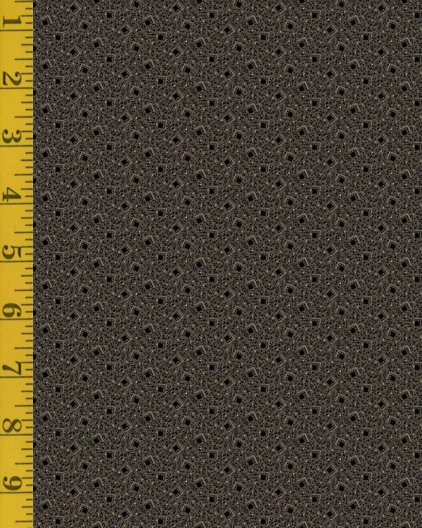 Andover Fabrics Bridgeport: Tumbling Squares - Black #26-1466