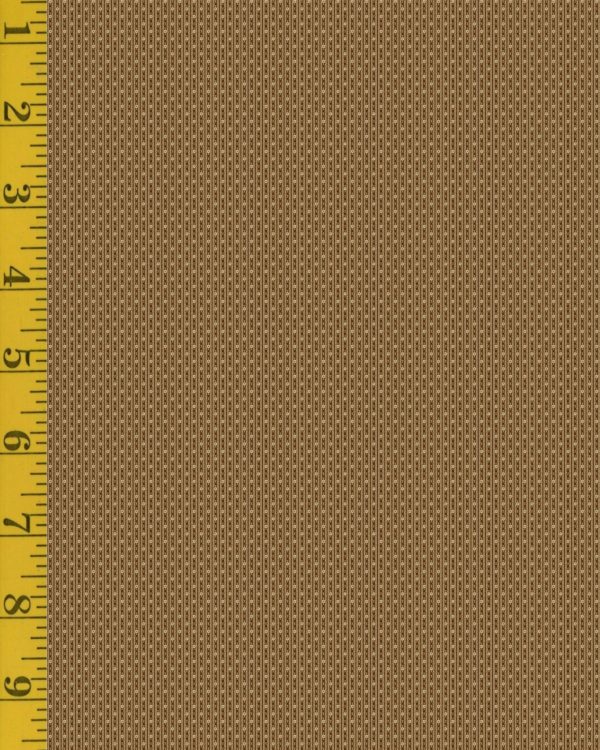 Andover Fabrics Bridgeport: Square Stripes - Brown #26-1467