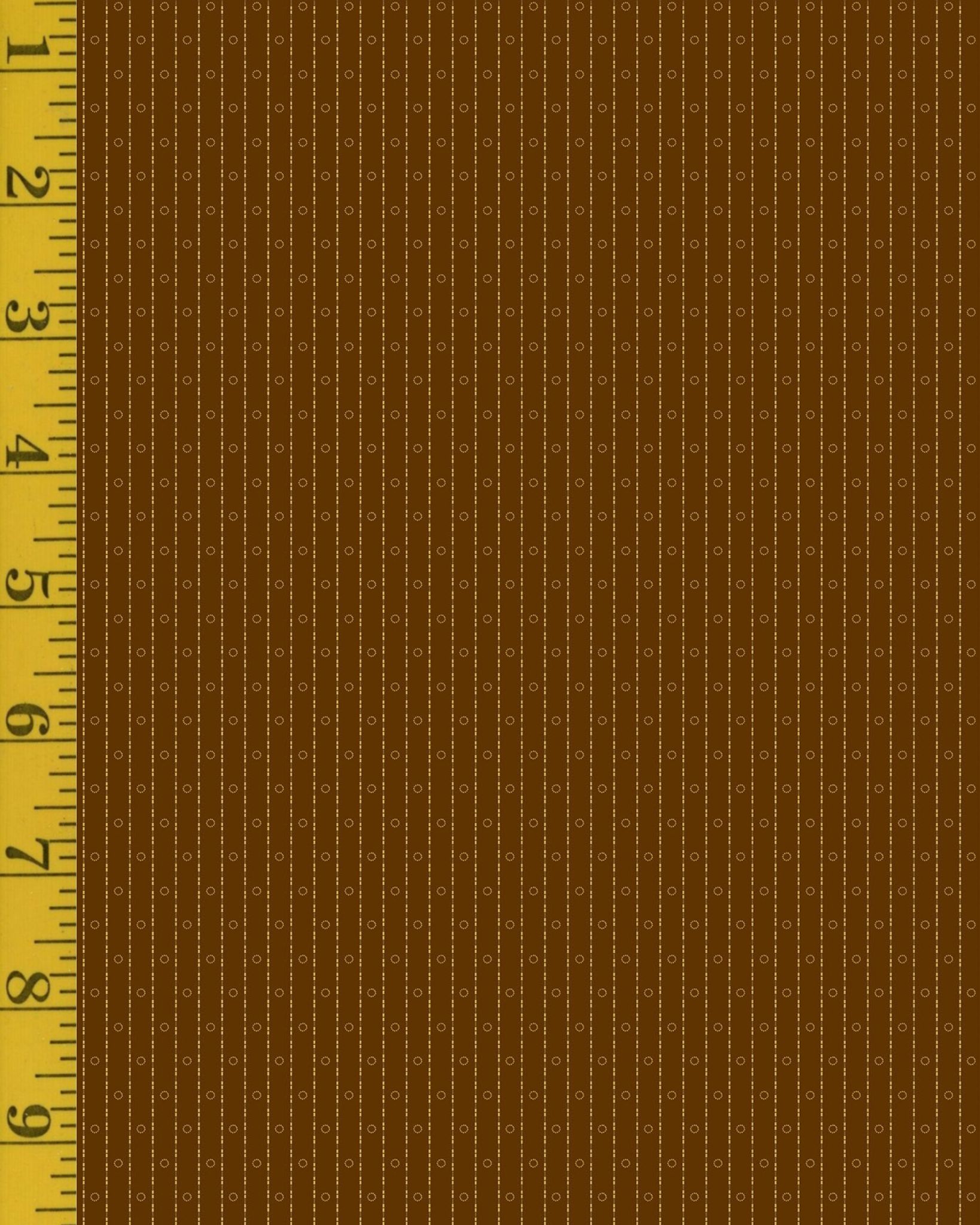 Andover Fabrics Bridgeport: Circle Stripes - Brown - Black #26-1468