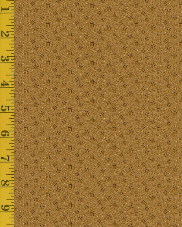 Andover Fabrics Bridgeport: Tumbling Squares - Brown #26-1470