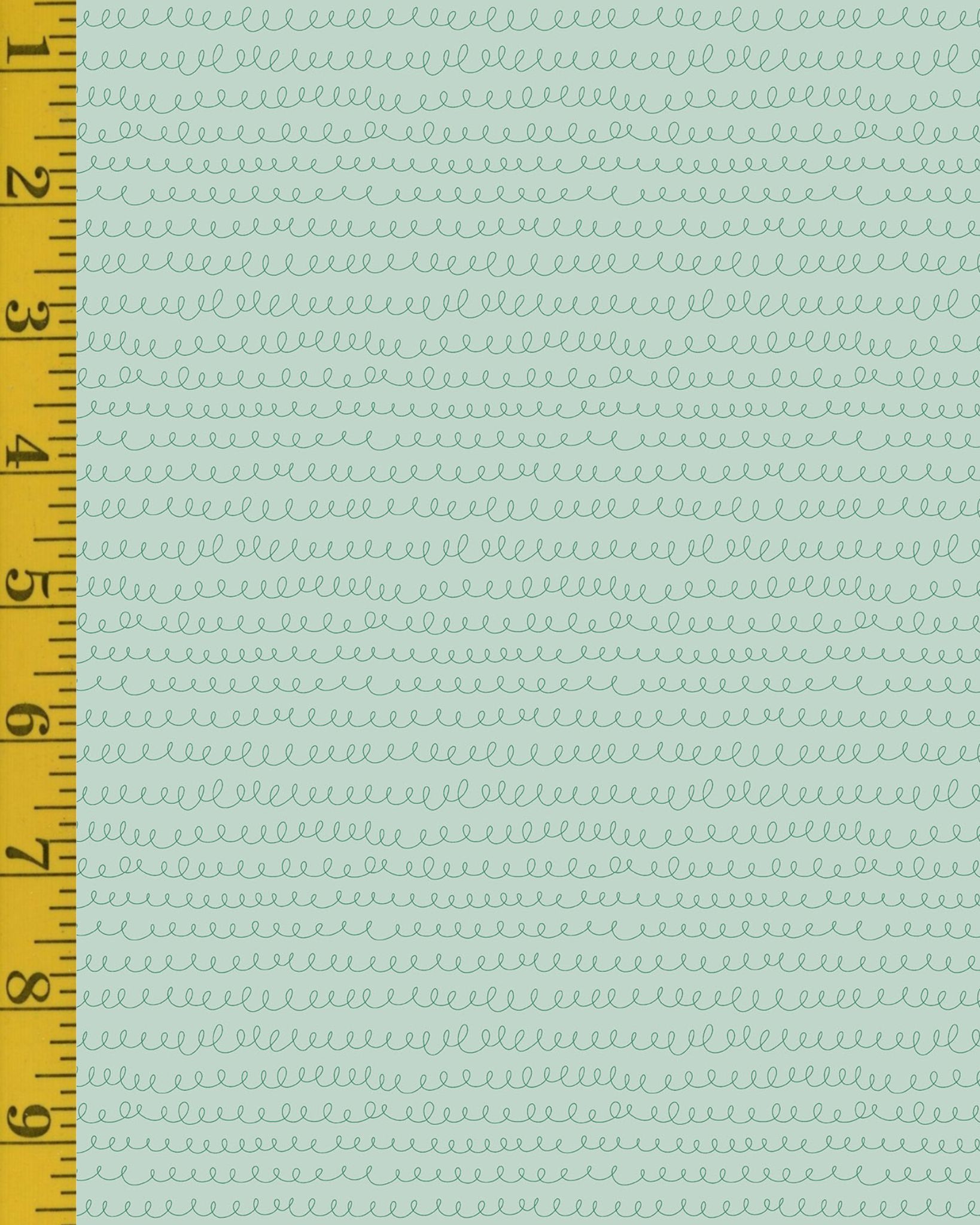 Andover Fabrics Bloom & Sew: Loopy Threads - Mint #26-1483