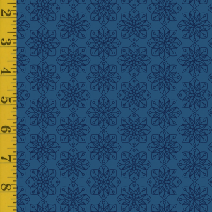 Benartex Snow Fall: Amaryllis - Midnight #26-4886