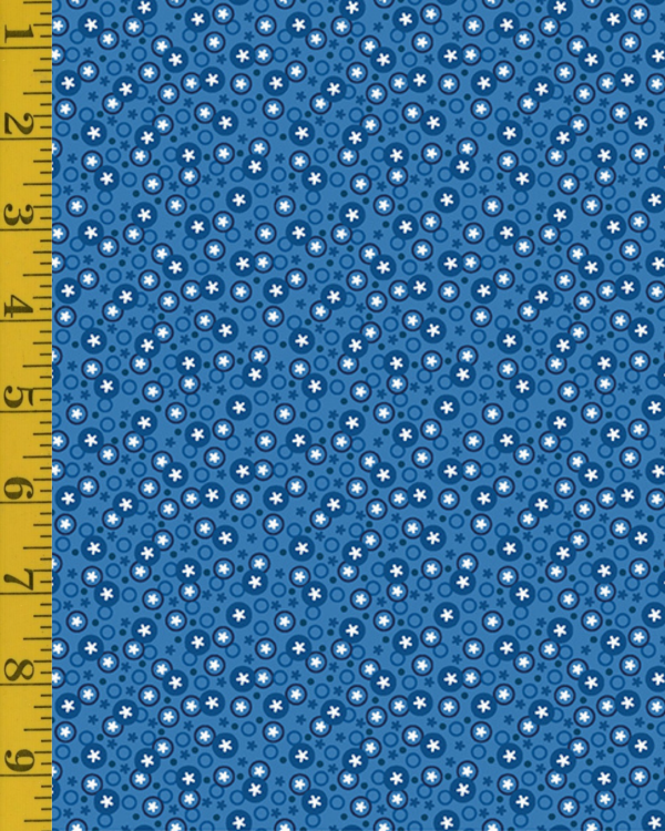 Benartex Snow Fall: Winter Berries - Sapphire #26-4887