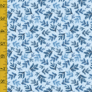 Benartex Snow Fall: Silvertip - Ice Blue #26-4889