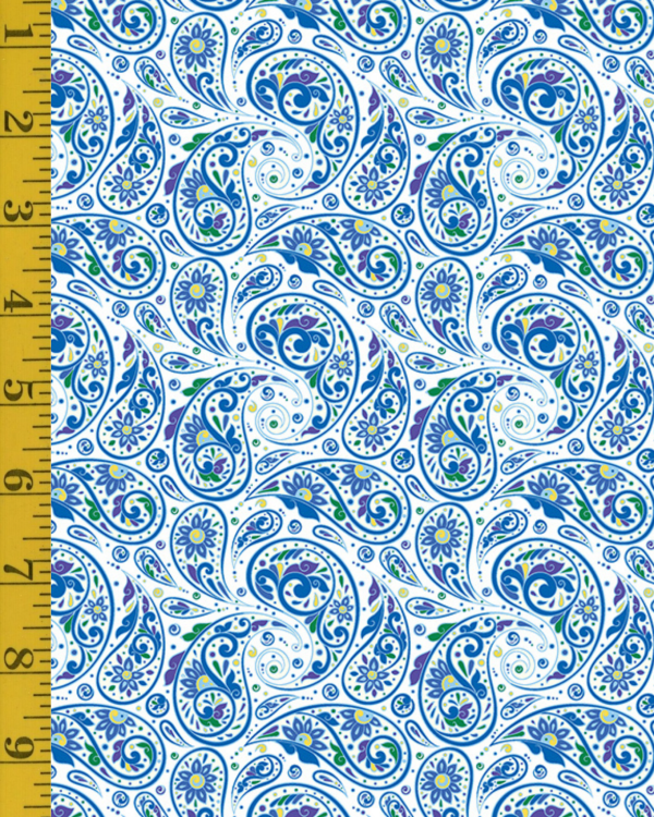 Benartex Gratitude & Grace: Quiet Mornings - Blue #26-4903