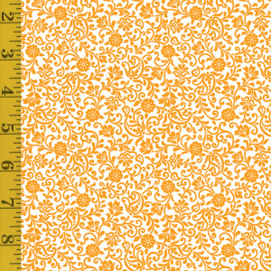 Benartex Gratitude & Grace: First Flower - Orange #26-4904