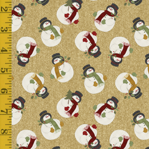 Benartex Snowballs: Snowballs - Camel #26-4919
