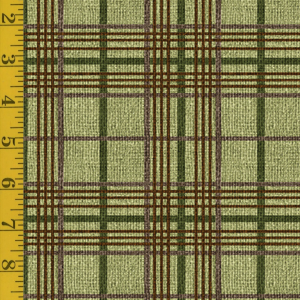 Benartex Burlap Woods:Burlap Plaid - Sea Grass #26-4928