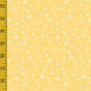Benartex Among the Wildflowers: Tin Lantern - Buttercup #26-4939