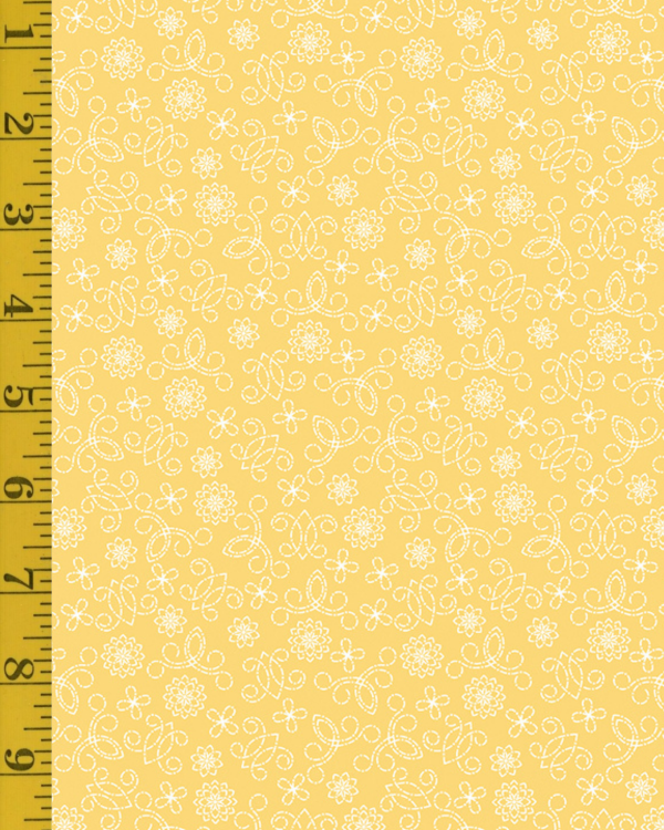 Benartex Among the Wildflowers: Tin Lantern - Buttercup #26-4939