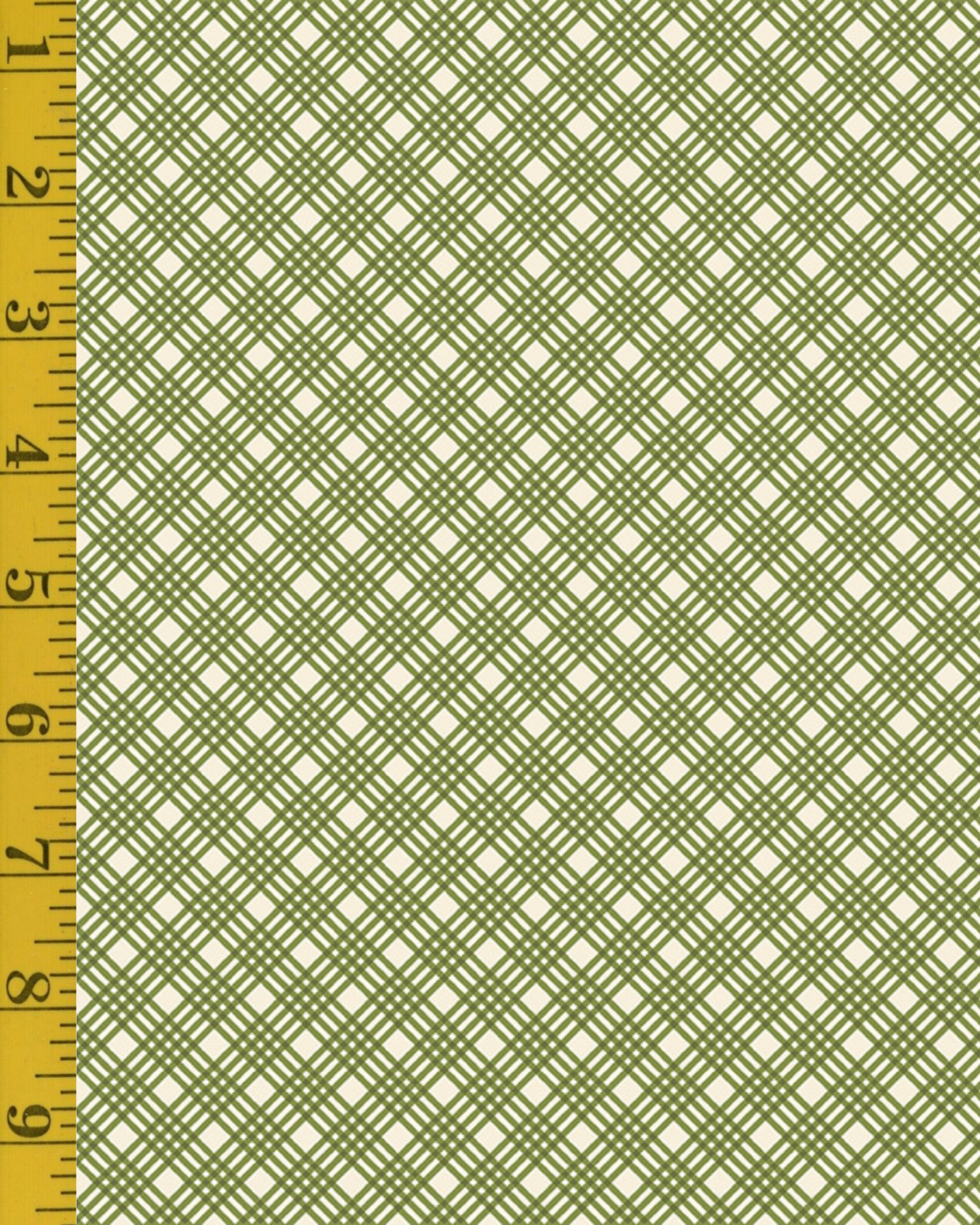 Benartex Hello Pumpkin: Crisp Plaid - Green #26-4948