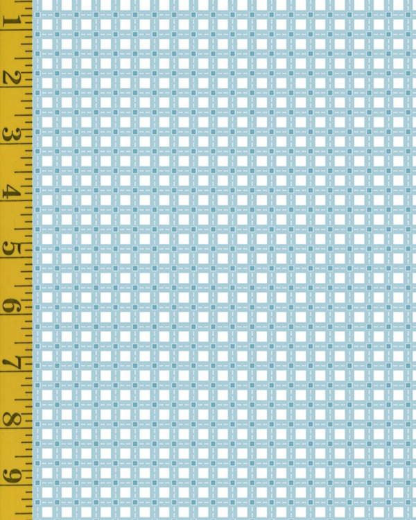 Benartex Stitch Garden: Aida - Turquoise #26-4961